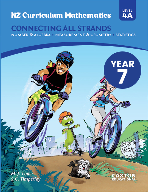 NZ Curriculum Mathematics - Connecting All Strands, Level 4A, NZ Maths Book